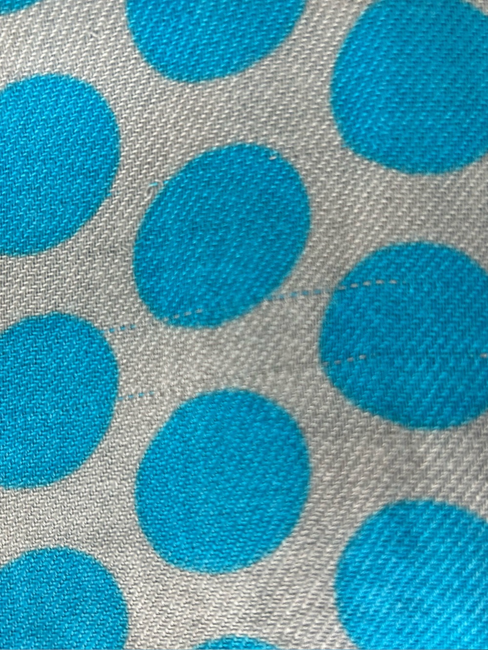 Two Scarfs—Blue Polka Dot Scarf Fun Accessory and Multi Color Square Scarf